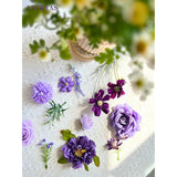 Purple Artificial Flowers Combo Mix Fake Roses Faux Peony Silk Dahlia With Stems For Diy Wedding Bouquets Centerpieces Arrangements Bridal Shower Party Home Decorations Floral Arrangements