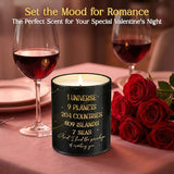 Valentines Day Gifts For Him Her - Vanilla Lavender Scented Candle 10Oz - Anniversary Birthday Gifts For Men Women Wife Husband Boyfriend Girlfriend Him Her, Valentines Candle