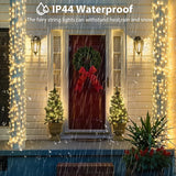 88FT Connectable String Lights 240 LED Warm White Clear Wire Fairy Lights Plug In with Timer for Bedroom Wedding Patio Decor