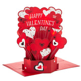 Hallmark Valentine's Day Musical Pop Up Card (Plays Happy by Pharrell Williams) Paper Wonder 3D Card