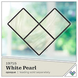 Gallery Glass, White Pearl Stained Glass 2 fl oz Brilliant Smooth Finish Paint, Perfect for Easy to Apply DIY Arts and Crafts, 19715