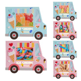 Valentines Day Cards For Kids School, 48 Pack Vivid Class Exchange Cards Bulk With Treat Bags & Self Adhesive Tape, Valentines Party Favor For School Classroom