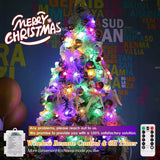Led String Lights 18Ft 50 Leds Battery Operated String Lights With Remote 8 Modes Waterproof Globe Starry Fairy Lights For Outdoor Indoor Bedroom Garden Party Christmas Tree (Multicolor)
