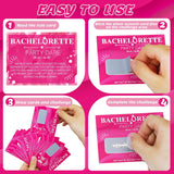 25Pcs Bachelorette Party Scratch Off Dare Game Cards With Diy Film Stickers For Girls Night Wedding Engagement Party