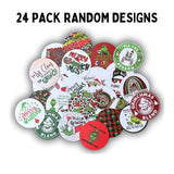 Grouch Freshie Cardstock Circles Cutouts Rounds 3” Inches | 24 Pk Mixed | Oven Bake W/Aroma Beads Paper Christmas Holiday Bundle
