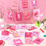 24 Pcs Valentine Nurse Cards Funny Medical Thank You Cards Doctor Healthcare Worker Gift Card Bulk 4 X 6'' Humorous Valentines Postcard Appreciation Note For Coworkers Friends Hospital Staff