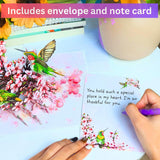 - Romantic Pop Up Valentines Card, 3D Hummingbird Cherry Valentines Day Card For Wife, Husband, Him, Her, Girlfriend, Boyfriend, Adults | 6X8 In Valentine Day Pop Up Cards With Envelope