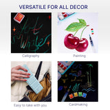 Metallic Watercolor 24 Colors|Tin Box & Waterbrush |Intense Pigments, Smooth Blend