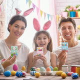 120 Pcs Easter Scratch Off Games Cards 3 Styles Diy Blank Gift Certificates For Business Hair Beauty Makeup Salon Spa Restaurant Diy Coupon Theme Party