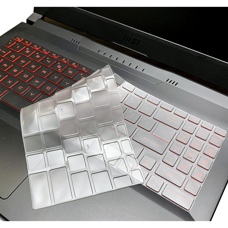 Ultra Thin Keyboard Cover For Msi Gl66 Gl76 Gaming Laptop, Msi Stealth Gs77, M