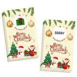 Christmas Games -50 Pack, Scratch Off Christmas Party Game, Santa Party Activity For Groups Family Adults Festive Raffle Tickets, Holiday Games Ideas Activities Supplies, A17
