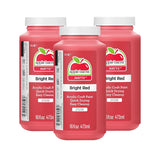 Apple Barrel Acrylic Paint in Assorted Colors (16 Ounce), 21123A, Bright Red- (Pack of 3)