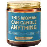 Scented Candle For Women Empowerment | 100% Soy Wax, Lavender Vanilla | Birthday Gifts For Women, Best Friends, Sister, Mom, Coworker | Strong Woman Present For New Job Promotion, Good Luck, Christmas