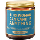 Scented Candle For Women Empowerment | 100% Soy Wax, Lavender Vanilla | Birthday Gifts For Women, Best Friends, Sister, Mom, Coworker | Strong Woman Present For New Job Promotion, Good Luck, Christmas