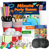 Minute Challenges Games For Birthday Party Christmas Family Game Night Gathering 24 Day Advent Calendar Games Classroom Team Building Games For 2-12 Players