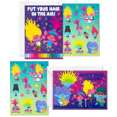 Hallmark Trolls Valentines Day Cards Assortment for Kids (24 Valentine Cards, 24 Sticker Sheets and Envelopes)