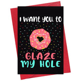 Funny Valentines Day Card For Him - Naughty Valentine'S Day Gifts Card For Husband Boyfriend Men 4"X6" Rude & Dirty Anniversary Birthday Greeting Card With Envelope