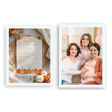 Pumpkins Baby Shower Games - Who Knows Mommy Best - Pack Of 25 - Gender Neutral Baby Shower Game Couples Coed Reveal Fun Guessing Game Mom To-Be Little Pumpkin Fall Halloween Theme Activity G330-Wkm