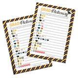 30 Players Graduation Party Games For Adults Large Groups, Grad Words Pictionary Game, Word Scramble Guesstures Game With Answer Key, Graduation Parties Supplies Favor (Pattern Pictionary)