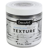 Decoart Texture Metallics 8oz Silver