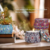 Scented Candle Set, 4 Pack Soy Wax Candles, 120H Burn Time, Ideal Gifts For Women, Birthday Presents