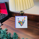 Quilling Cards, Handmade Card, Quilled Cards With Handmade Art For All Occasions: Mother'S Day, Father'S Day, Birthday... Flower Heart Design
