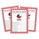 The Price Is Right Baby Shower Game - Girl Baby Shower Fun Party Game Collection, Activities, Decorations, Ladybug Theme Party Supplies - Pack Of 50
