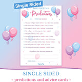 Gender Reveal Party Games - 5 Activities For 50 Guests - Double Sided Games
