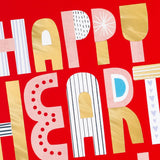 Hallmark Pack of Valentines Day Cards or Galentines Day Cards, Happy Heart Day (10 Valentine's Day Cards with Envelopes) (5VFE6119)