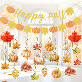 Merry Christmas Banner Gingerbread Christmas Decorations Ceiling Hanging Streamers Swirl Decor Include Gingerbread Man Candy Cane For Christmas Tree Xmas Winter New Year Holiday Birthday Party Supplies Home Decor