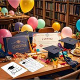 30 Grad Party Games Cards, Simple Style Graduation Trivia Game Cards, Graduation Party Supplies, How Well Do You Know The Graduate, Graduation Party Favors For High School College University,4