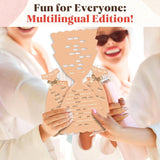 Funny Bridal Shower Games 25 Guests - Bridal Shower Mad Libs Game, Wedding Shower Games For Wedding Reception, Engagement Party Activities For Decorations
