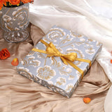 Reversible Floral Wrapping Paper Roll For Women Girls, Elegant Peony Design For Wedding, Mother’S Day, Bridal Shower & Birthday, 17Inch X 33 Feet