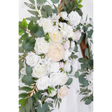 Arch Flowers (Pack Of 2) For Wedding Ceremony Arbor And Reception Backdrop Decoration Wedding Welcome Signs Floral Birthday Party Decoration