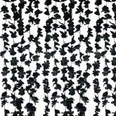 16Pcs 126Ft Black Rose Garland, Fake Rose Hanging Flowers, Artificial Flower Vine, Hanging Floral Vine Garland For Wedding, Birthday Party, Wall Arch, Halloween, Christmas Garden Backdrop Decor