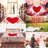 2000 Pcs Red Rose Petals, Artificial Fake Rose Petals For Marry Me, Proposal, Anniversary, Valentine'S Day, Romantic Decorations Special Night, Wedding Table Decor