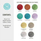 Martha Stewart, Multi-Surface Specialty 10 pc Paint Set, Studio Lights