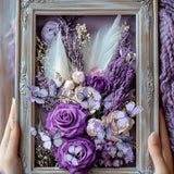 Artificial Butterfly Garland, Fake Butterfly Decorative Vines, Diy 3D Unique Butterfly Hanging Decor For Home Wall Easter Spring Flowers Party Wedding Arch Shopping (Pur Ple07)