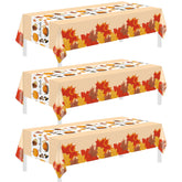 Disposable Fall Thanksgiving Color-in Paper Tablecloth Decoration?Turkey Thanksgiving Day Paper Table Cover for Autumn Children School Party Decor-54 x 88 in