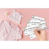 Baby Shower Game Set, Measure The Baby Bump(1 Standing Sign + 50 Find Cards), Neutral Greenery How Big Is Mommy'S Belly Party Game, Eucalyptus Gender Reveal Party Favor Decor(A01)