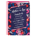 Hallmark Mother's Day Card for Mom in Law (How Loved You Are) for Birthday, Thinking of You, Congrats, or Any Occasion