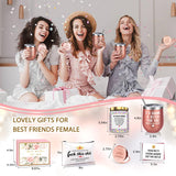 Birthday Gifts For Women Best Friends,Friendship Gifts For Women Her Bff Female Friends Bestie Sister Gift Basket From Sister Lavender Scented Candles 12Oz Tumbler