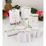 Flamingo Theme Bridal Shower Game Set