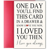 Romantic Love Card For Him Her, Heartfelt Anniversary Or Valentine’S Day Greeting, Emotional Keepsake Card For Husband, Wife, Boyfriend, Or Girlfriend