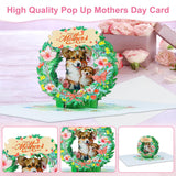 3D Pop Up Mothers Day Card - Happy Mothers Day Corgi Dog Mom Pop Up Gift Greeting Card With Envelope For Best Mom Women Wife Daughter Grandma