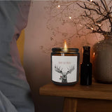 Moose Christmas Candles Scented, Merry Christmas Small Candles Gifts For Women