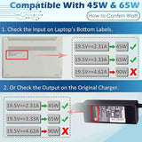 HP 65W Laptop Charger AC Power Adapter for Envy 13 15 17 x360