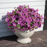 16 Bundles Artificial Flowers For Outdoor Realistic Faux Flower Spring Summer Garden Home Decoration, Hanging Daisy With Eucalyptus Leaves Fake Plants Greenery Balcony Porch Patio Front Door Decor