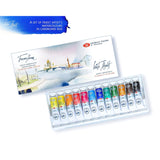 Extra Fine Artists Grade Professional Watercolor Paint Set Of 12 Tubes 10 Ml Each By Nevskaya Palitra