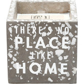 Pavilion - 3.5" Square There's No Place Like Home 100% 8 oz Soy Wax Single Wick Candle - Serenity Scented